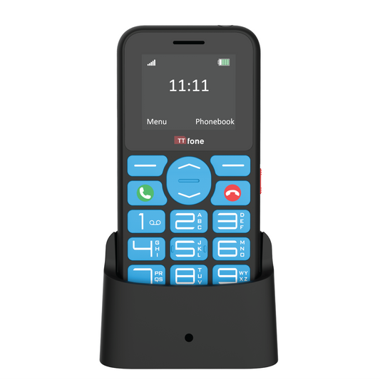 TTfone TT190 with Dock Charger and Vodafone Pay As You Go-0