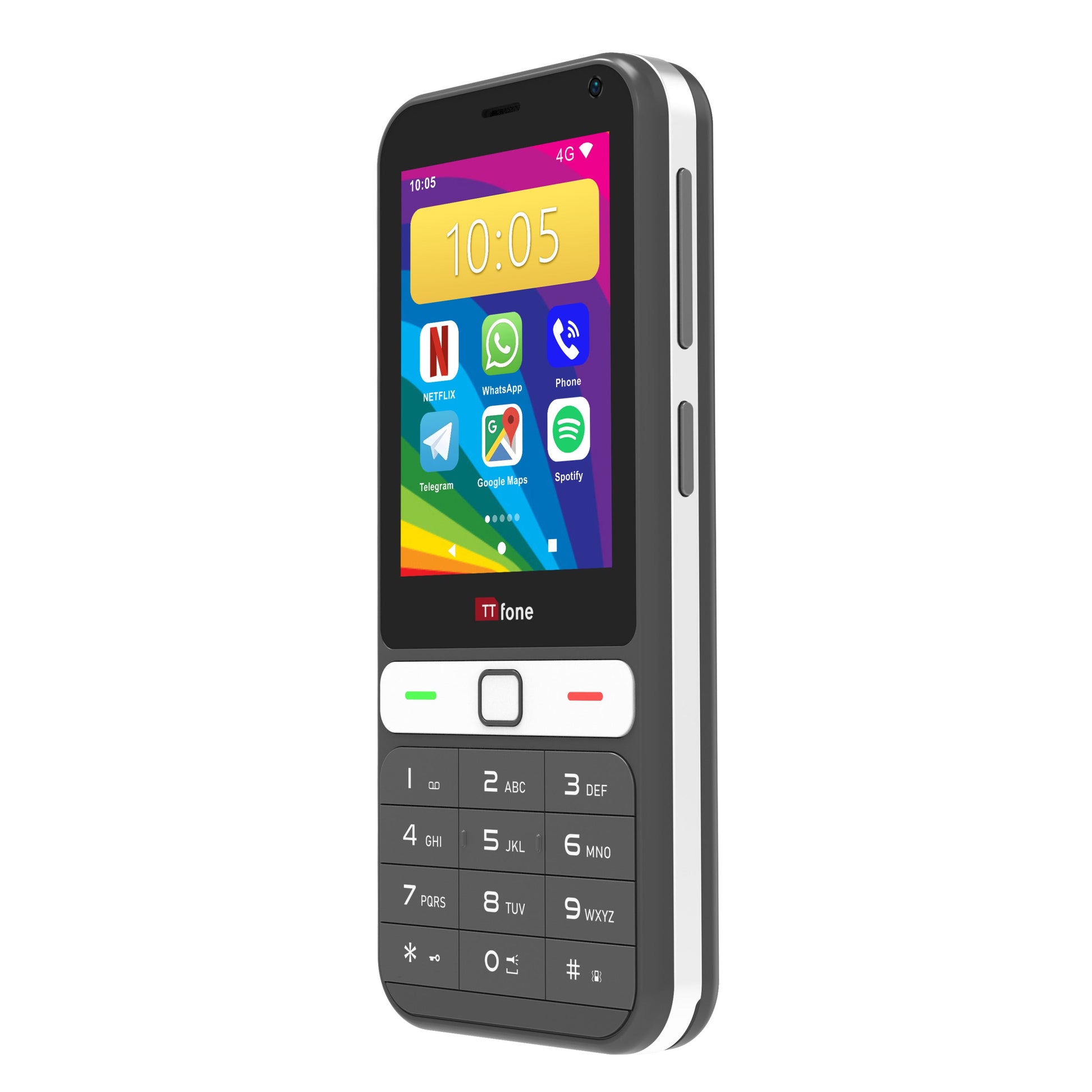 Returned Resale - TTfone TT280 4G Android Mobile with Three SIM and Dock charger-2