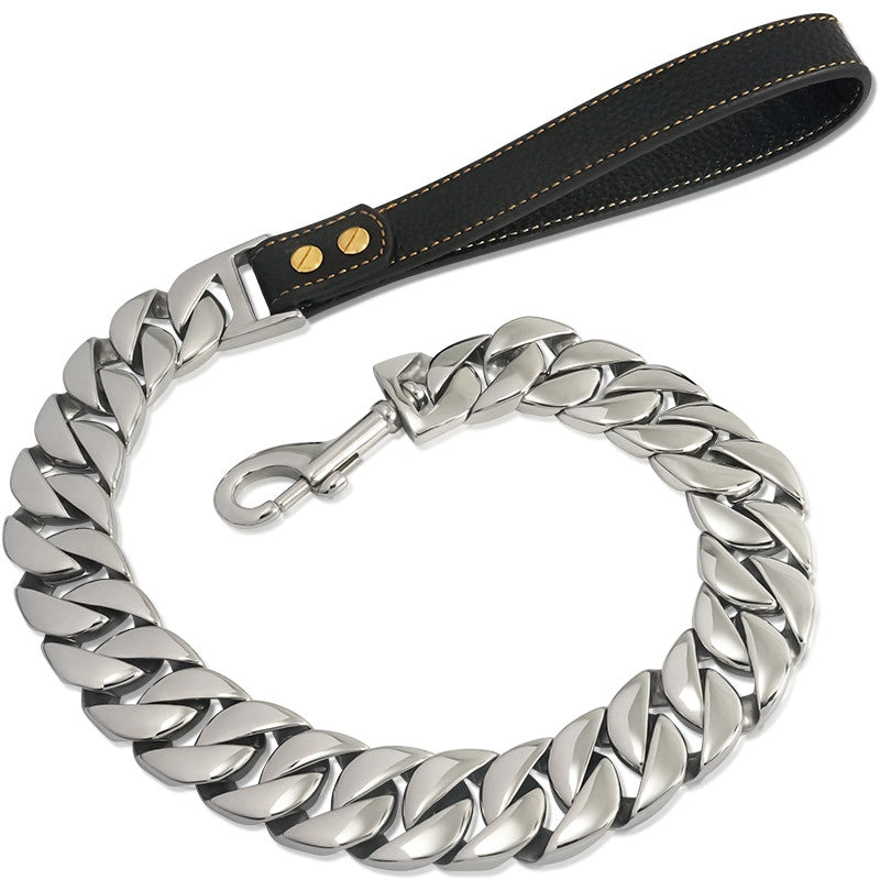 Cuban Link Chain Dogs Leash