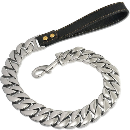 Cuban Link Chain Dogs Leash
