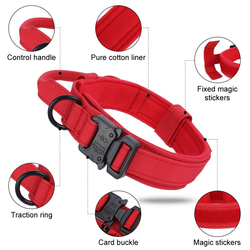 Tactical Dog Collar Set